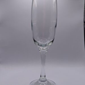 Michaela Barnes - Engraved Glass Flutes