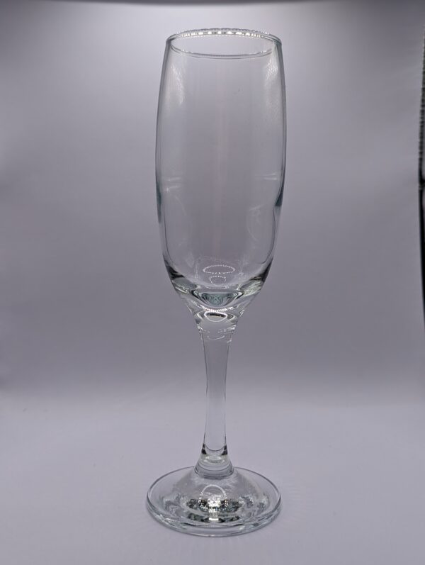 Michaela Barnes - Engraved Glass Flutes