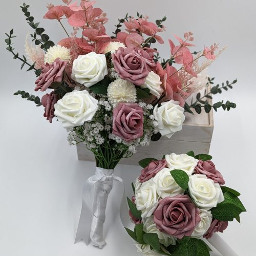 Michaela Barnes - Pink bridal bouquets